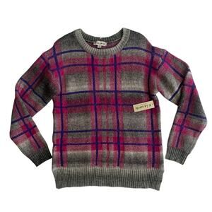 A' La Carte Women's Size M Long Sleeve Pullover Tunic Top Knit Sweater Brand New